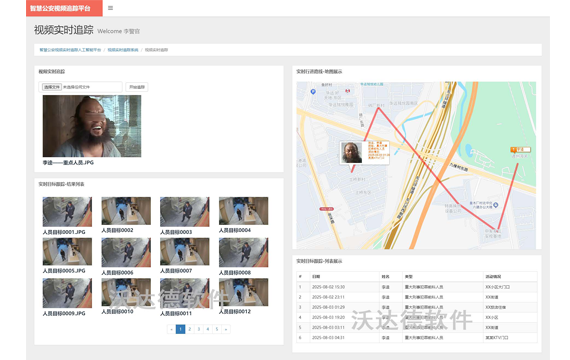智慧公安视频实时追踪人工智能平台_视频实时追踪系统_视频实时追踪